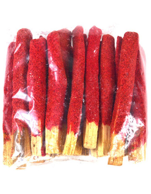 (set of 25) Sandalwood Palo Santo dip sticks