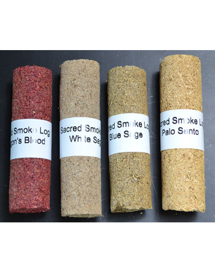 (set of 4) 4" Sacred Logs