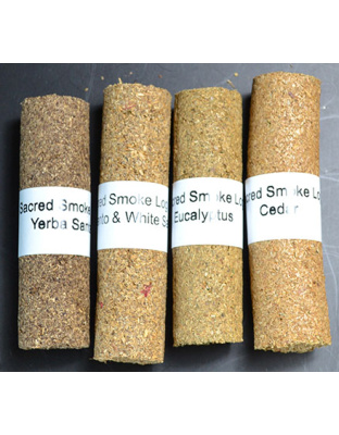 (set of 4) 4" Sacred Logs