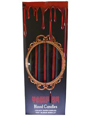 (set of 4) Vampire Blood candles