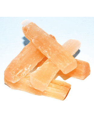 (set of 5) 3" Orange Selenite mini sticks