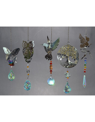 (set of 5) sun catcher