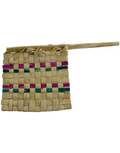 smudge Hand Fan 6 1/2" x 4"